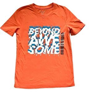 New Youth Boys Active Basics Graphic Tee Shirt - Sz 14-16